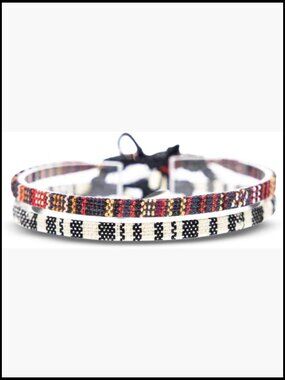 2 Pcs Surfer Anklet Set Adjustable Braided Boho Ankle Bracelets for Women Men